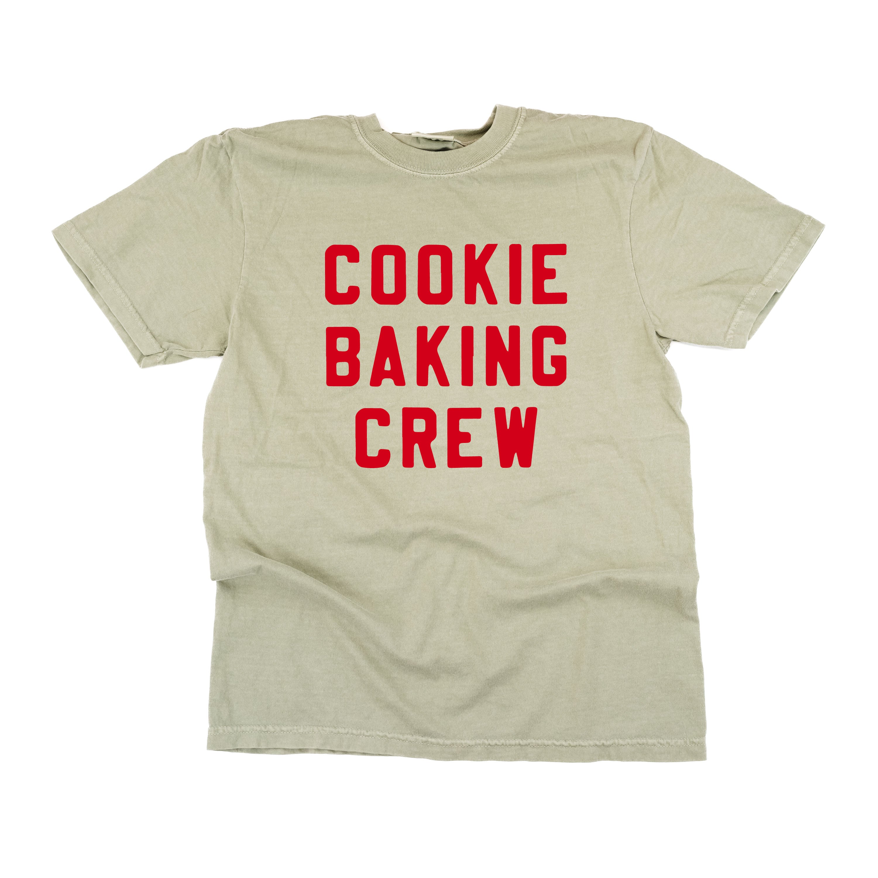 Cookie Baking Crew - Block Font - Comfort Colors Tee Little Mama Shirt Shop
