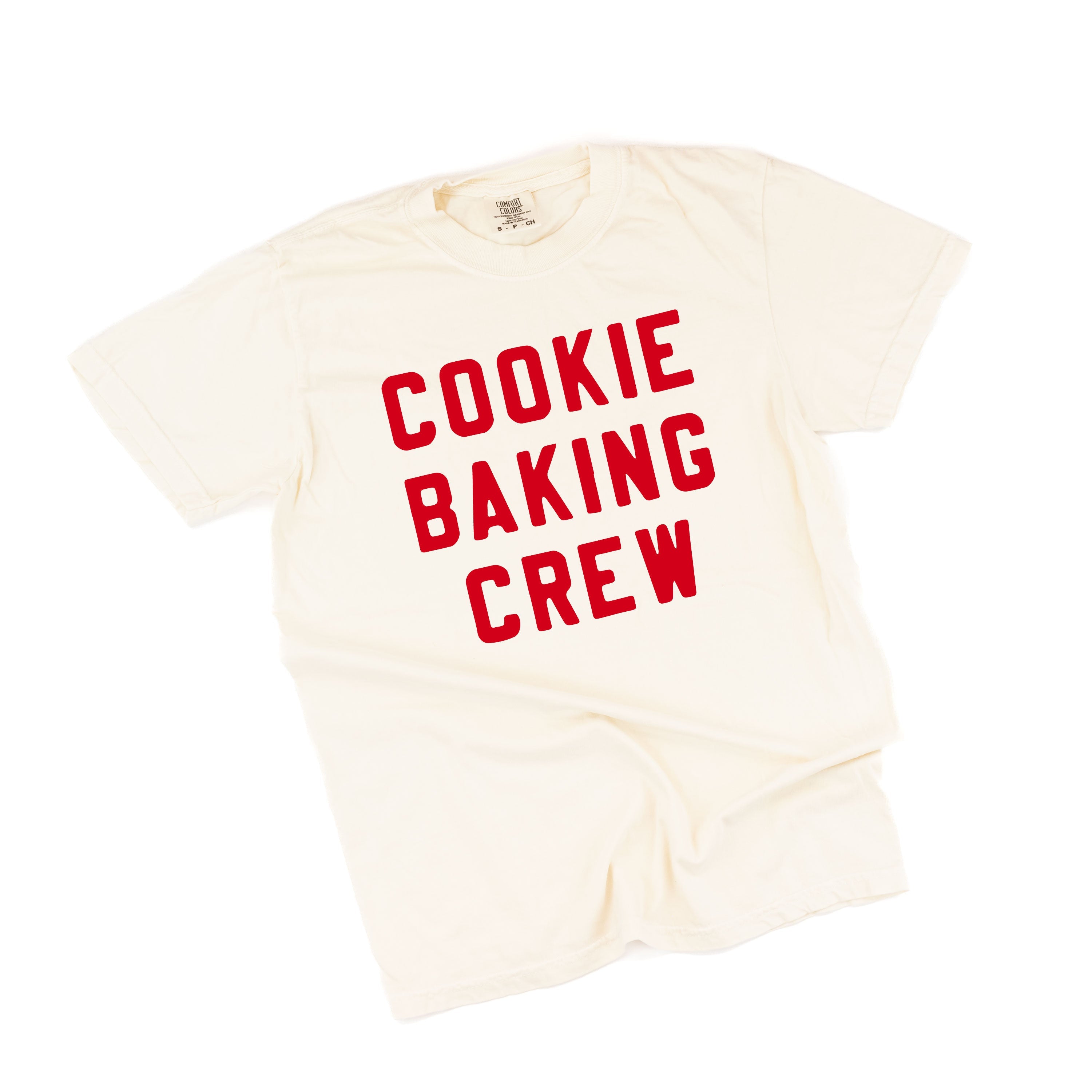 Cookie Baking Crew - Block Font - Comfort Colors Tee Little Mama Shirt Shop