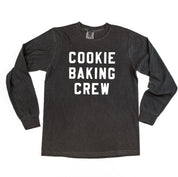Cookie Baking Crew - Block Font - LONG SLEEVE Comfort Colors Tee Little Mama Shirt Shop