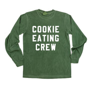 Cookie Eating Crew - Block Font - LONG SLEEVE Comfort Colors Tee Little Mama Shirt Shop