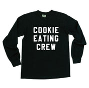 Cookie Eating Crew - Block Font - LONG SLEEVE Comfort Colors Tee Little Mama Shirt Shop