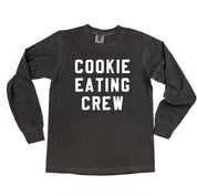 Cookie Eating Crew - Block Font - LONG SLEEVE Comfort Colors Tee Little Mama Shirt Shop
