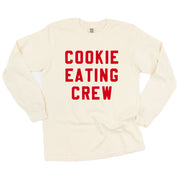 Cookie Eating Crew - Block Font - LONG SLEEVE Comfort Colors Tee Little Mama Shirt Shop