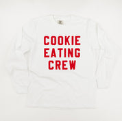 Cookie Eating Crew - Block Font - LONG SLEEVE Comfort Colors Tee Little Mama Shirt Shop