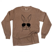Cool Bunny - LONG SLEEVE Comfort Colors Tee Little Mama Shirt Shop