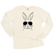 Cool Bunny - LONG SLEEVE Comfort Colors Tee Little Mama Shirt Shop