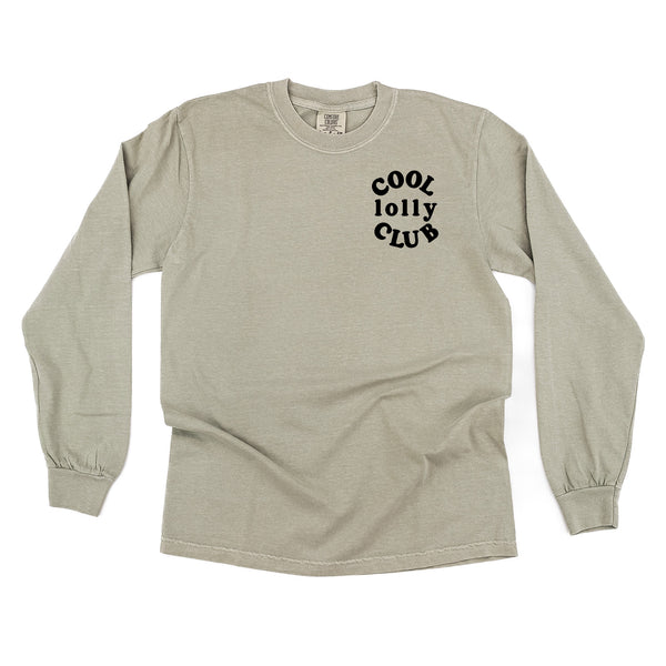 COOL Lolly CLUB - Pocket Design - LONG SLEEVE COMFORT COLORS TEE