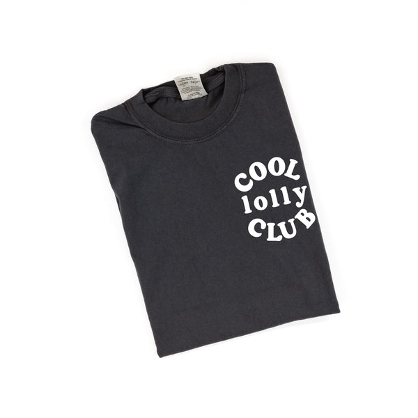 COOL Lolly CLUB - Pocket Design - SHORT SLEEVE COMFORT COLORS TEE
