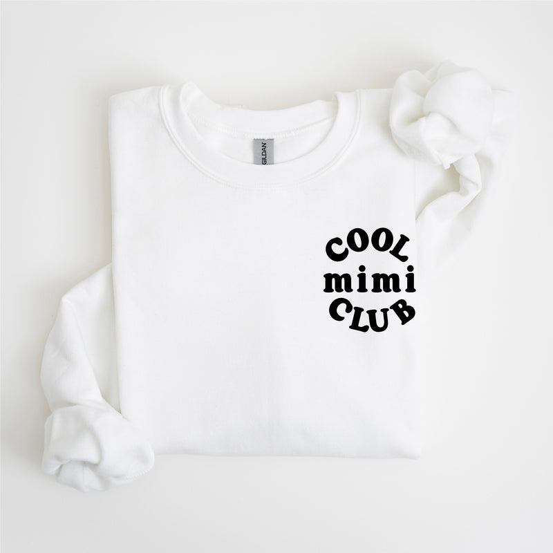 COOL Mimi CLUB - Pocket Design - BASIC FLEECE CREWNECK
