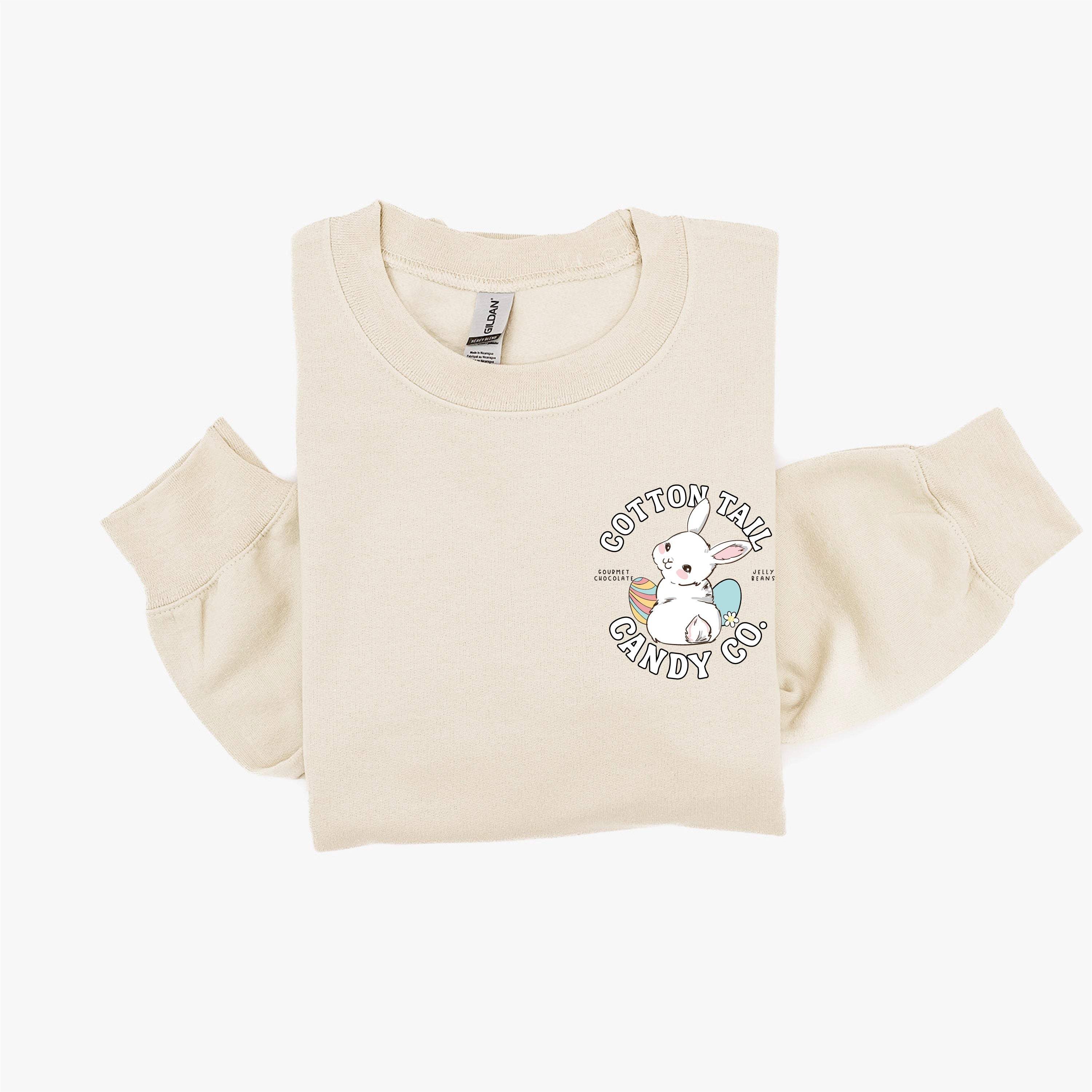 Cotton Tail Candy Co. (pocket) - BASIC Fleece Little Mama Shirt Shop LLC