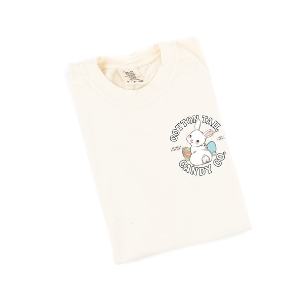 Cotton Tail Candy Co.  - Pocket Design - SHORT SLEEVE COMFORT COLORS TEE