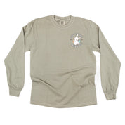 Cotton Tail Candy Co. (pocket) - LONG SLEEVE Comfort Colors Tee Little Mama Shirt Shop