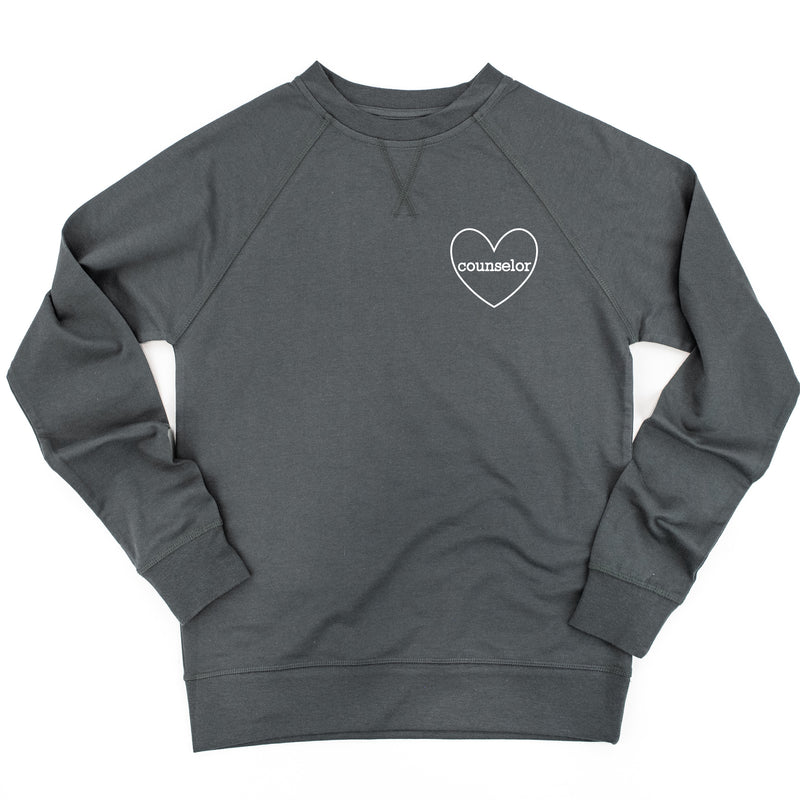 Counselor (Heart Around) - Lightweight Pullover Sweater