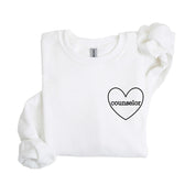 Counselor (Heart Around) - BASIC Fleece Little Mama Shirt Shop LLC