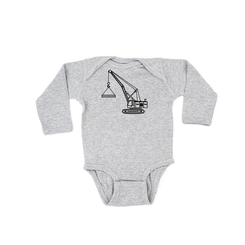 CRANE - Minimalist Design - Long Sleeve Child Shirt