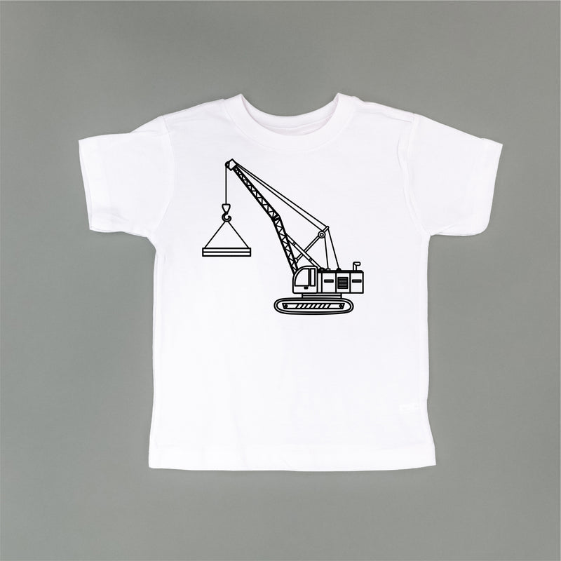 CRANE - Minimalist Design - Short Sleeve Child Shirt