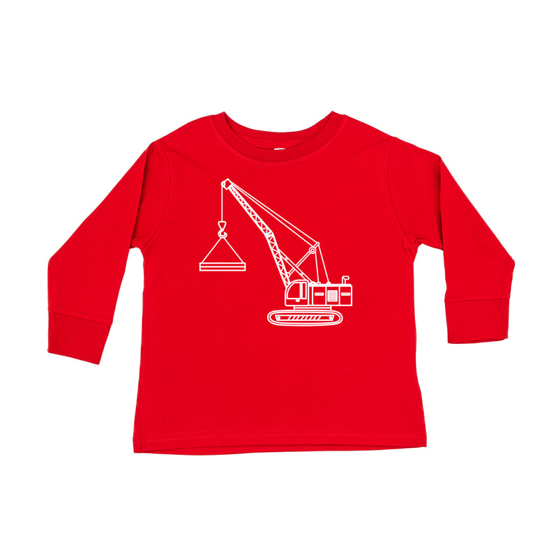 CRANE - Minimalist Design - Long Sleeve Child Shirt