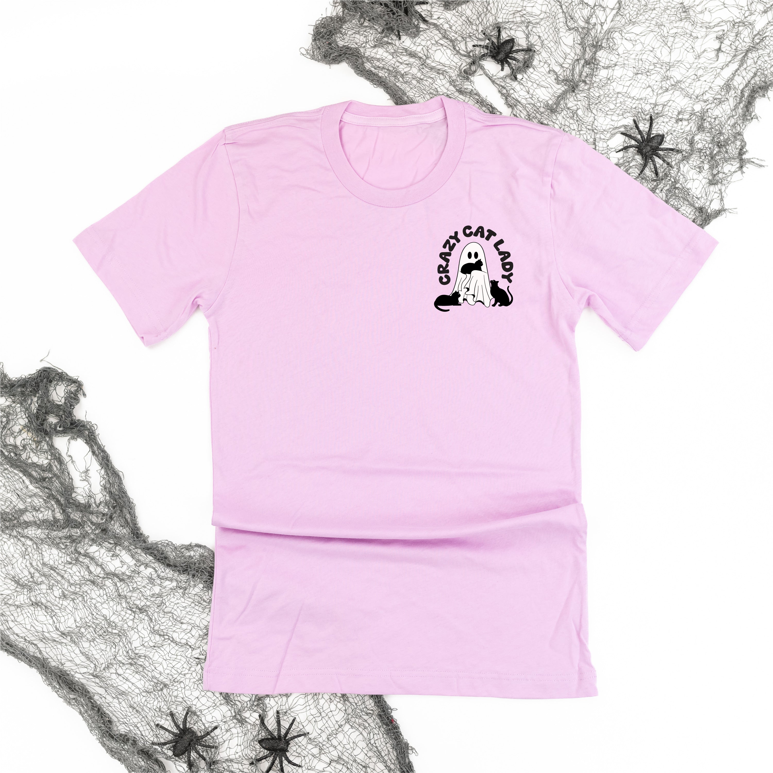 Crazy Cat Lady - POCKET DESIGN - Unisex Tee Little Mama Shirt Shop