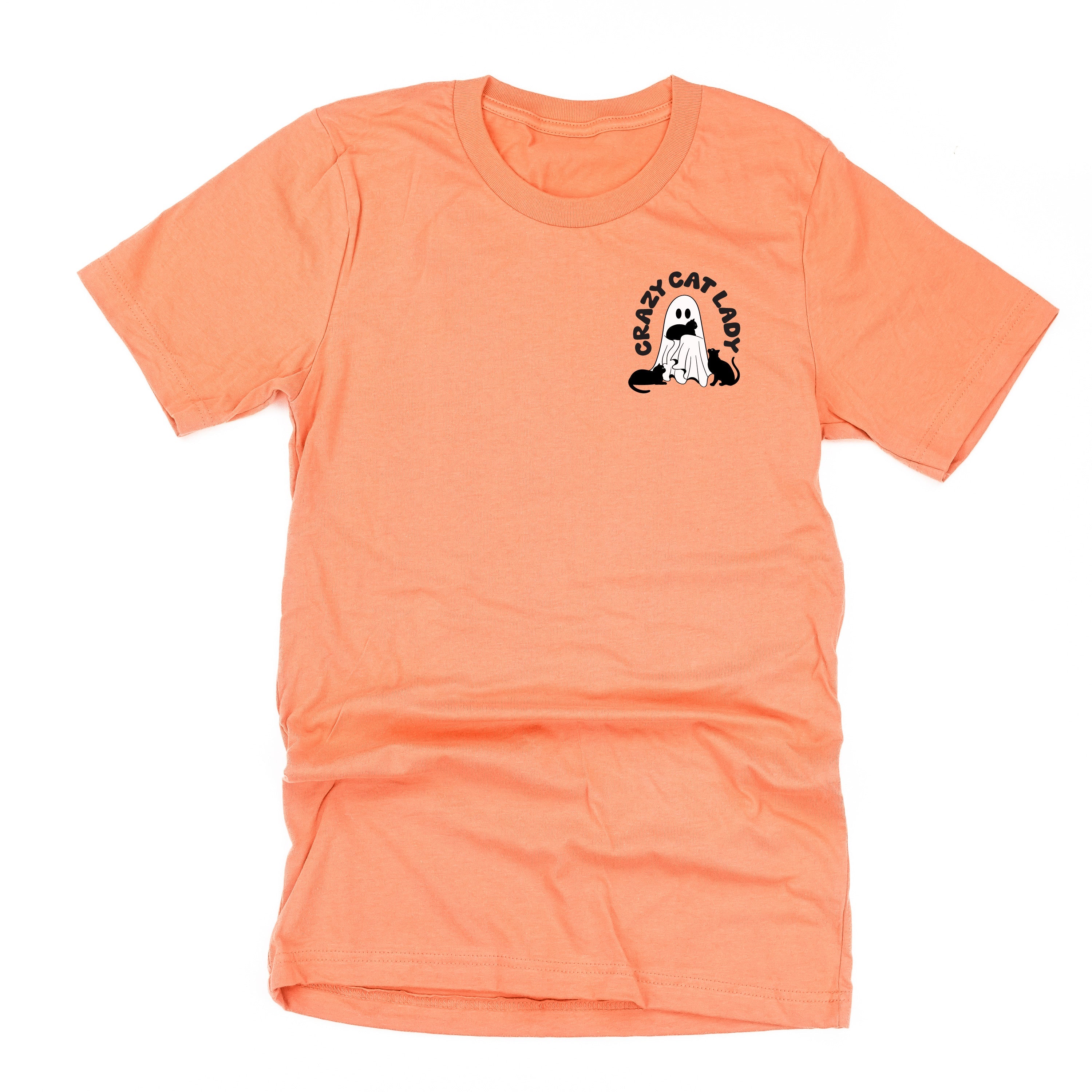 Crazy Cat Lady - POCKET DESIGN - Unisex Tee Little Mama Shirt Shop