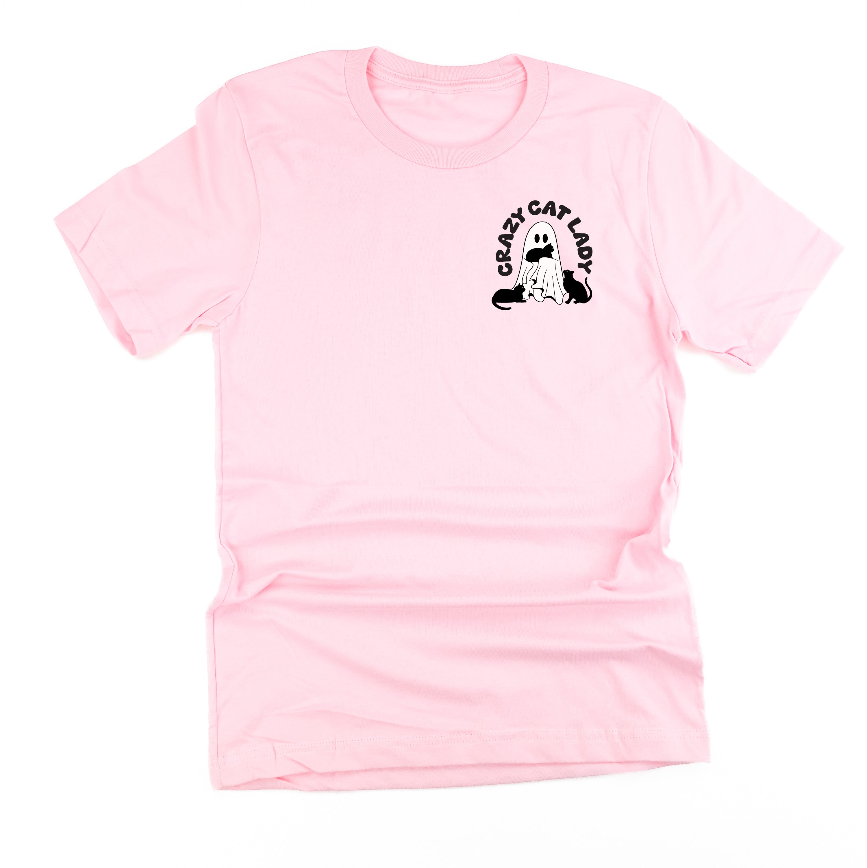 Crazy Cat Lady - POCKET DESIGN - Unisex Tee Little Mama Shirt Shop