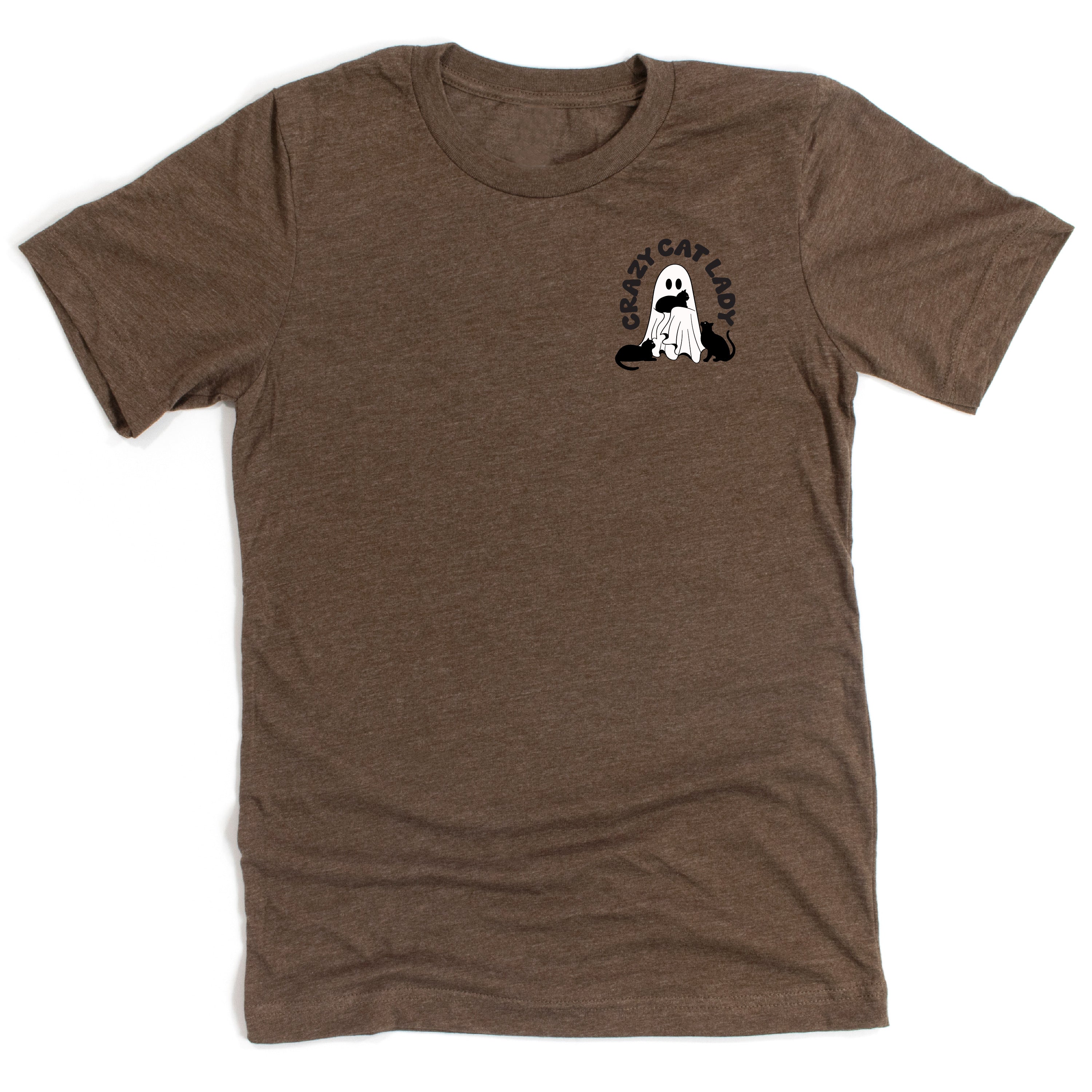 Crazy Cat Lady - POCKET DESIGN - Unisex Tee Little Mama Shirt Shop