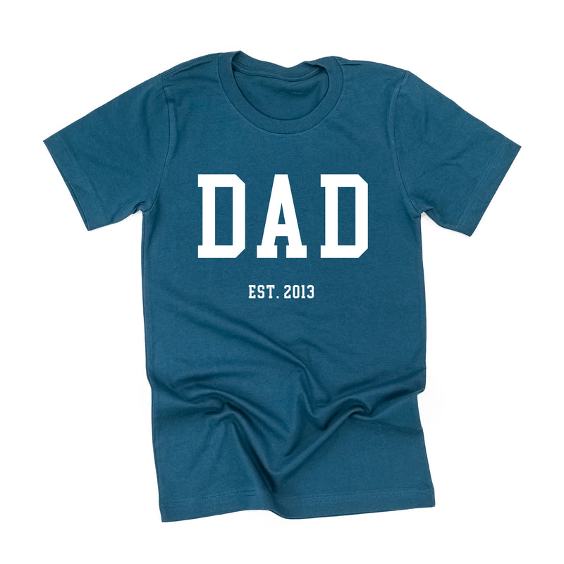 DAD - EST. (Select Your Year) - Unisex Tee