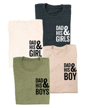 Dad & His "Boy(s) / Girl(s)" - Unisex Tee Little Mama Shirt Shop