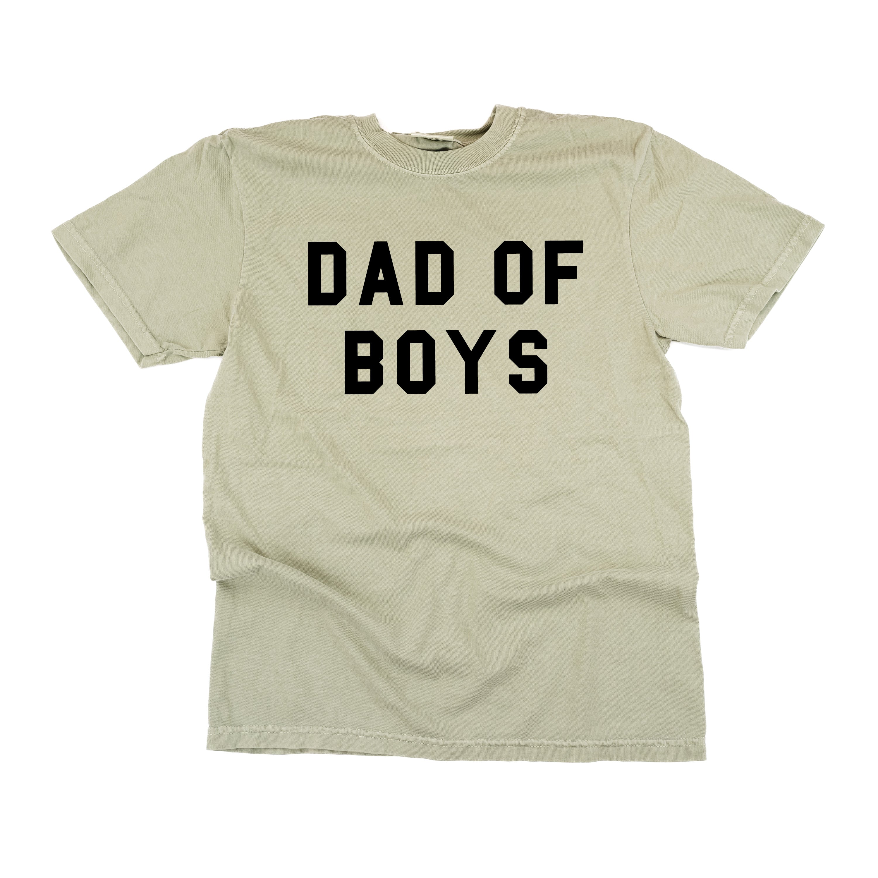 Dad of Boys - Comfort Colors Tee Little Mama Shirt Shop