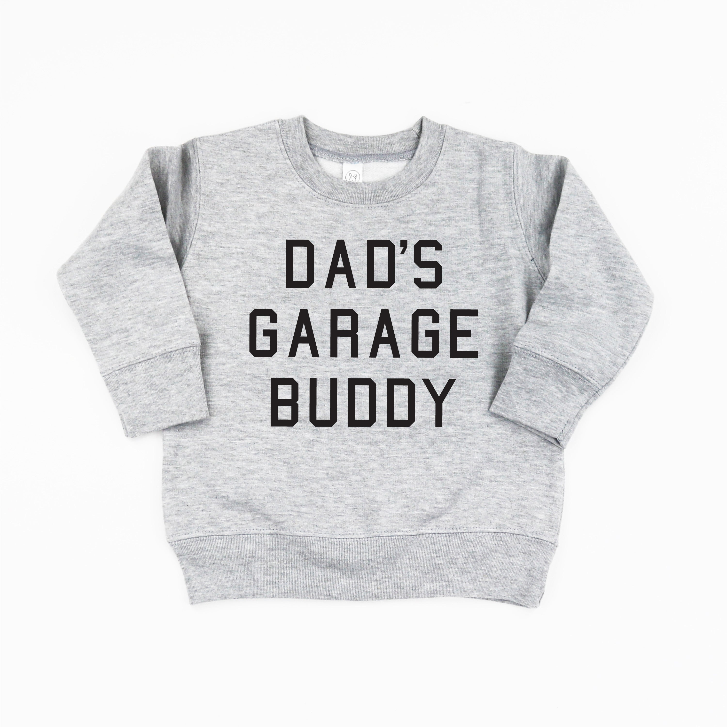 Dad's Garage Buddy - Child Sweater Little Mama Shirt Shop