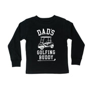 Dad's Golfing Buddy - Child LONG SLEEVE Tee Little Mama Shirt Shop