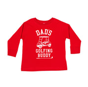 Dad's Golfing Buddy - Child LONG SLEEVE Tee Little Mama Shirt Shop