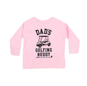 Dad's Golfing Buddy - Child LONG SLEEVE Tee Little Mama Shirt Shop
