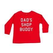 Dad's Shop Buddy - Child LONG SLEEVE Tee Little Mama Shirt Shop