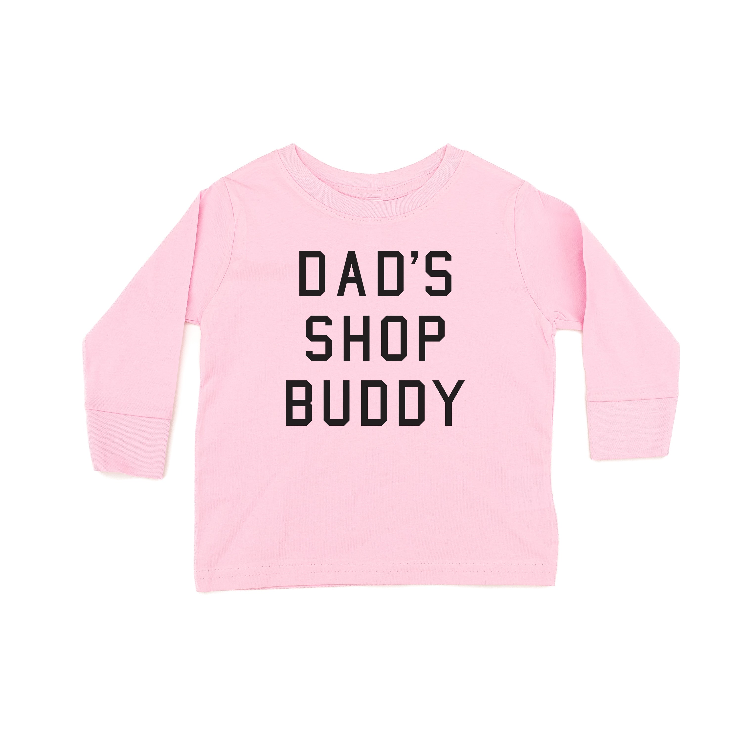 Dad's Shop Buddy - Child LONG SLEEVE Tee Little Mama Shirt Shop