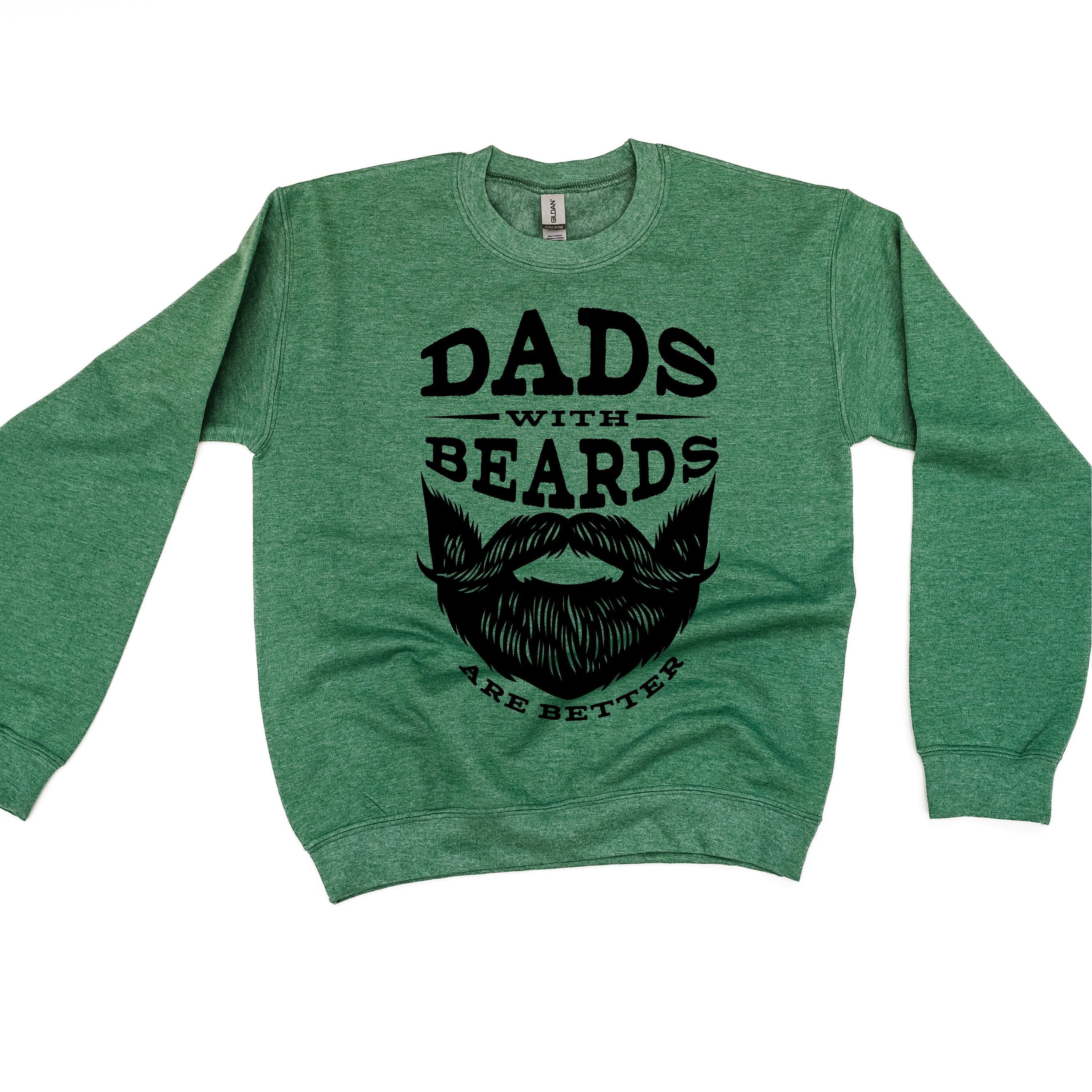 Dads With Beards Are Better - BASIC Fleece Little Mama Shirt Shop LLC