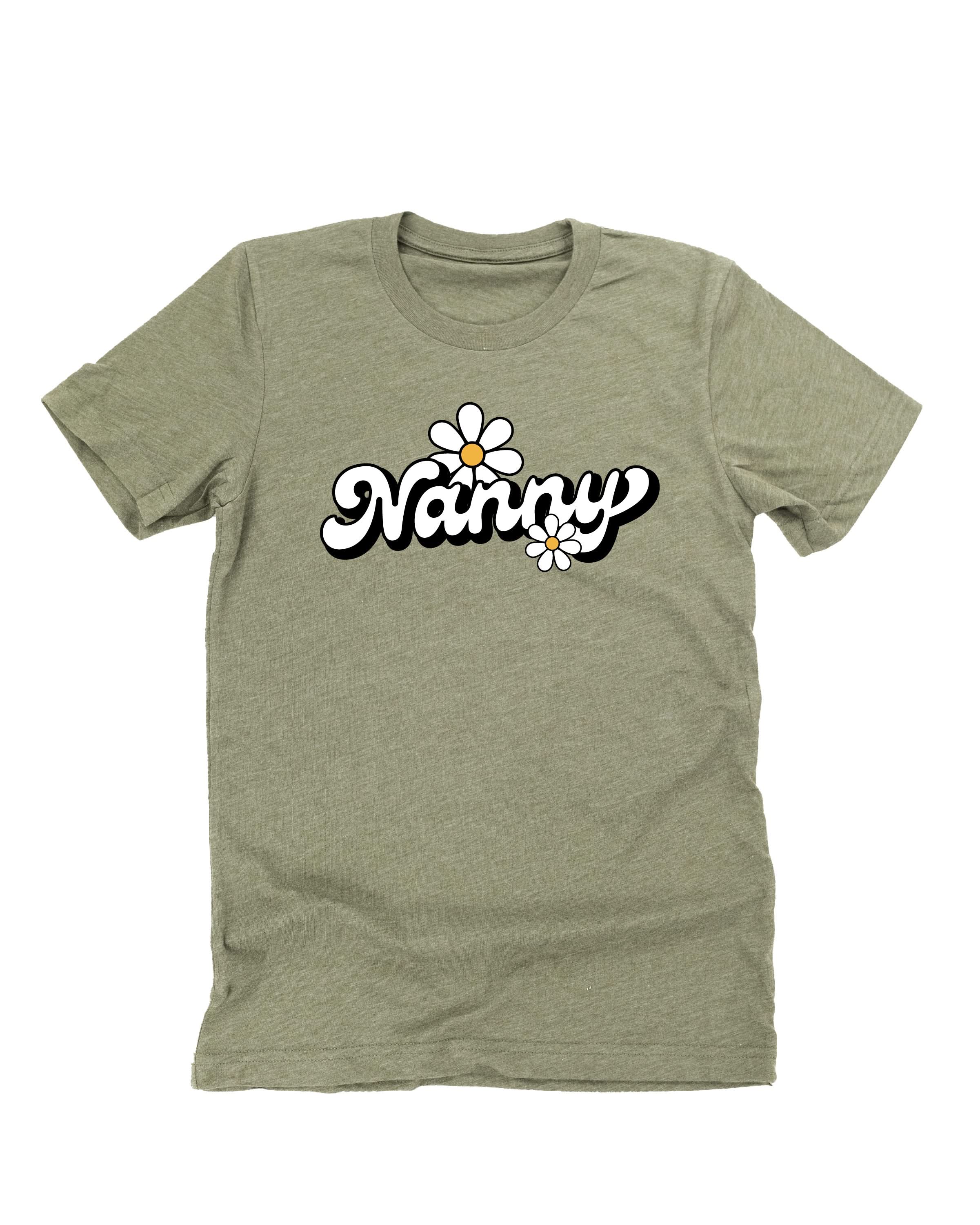 Daisy Name (f&b) - "________" - (Choose Your Name) - Unisex Tee Little Mama Shirt Shop