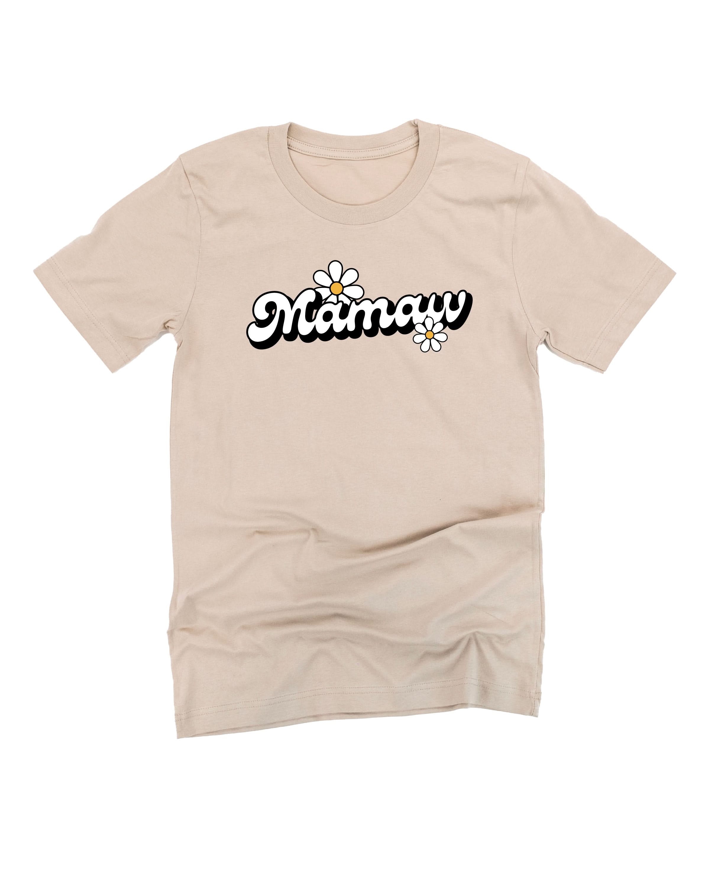 Daisy Name (f&b) - "________" - (Choose Your Name) - Unisex Tee Little Mama Shirt Shop