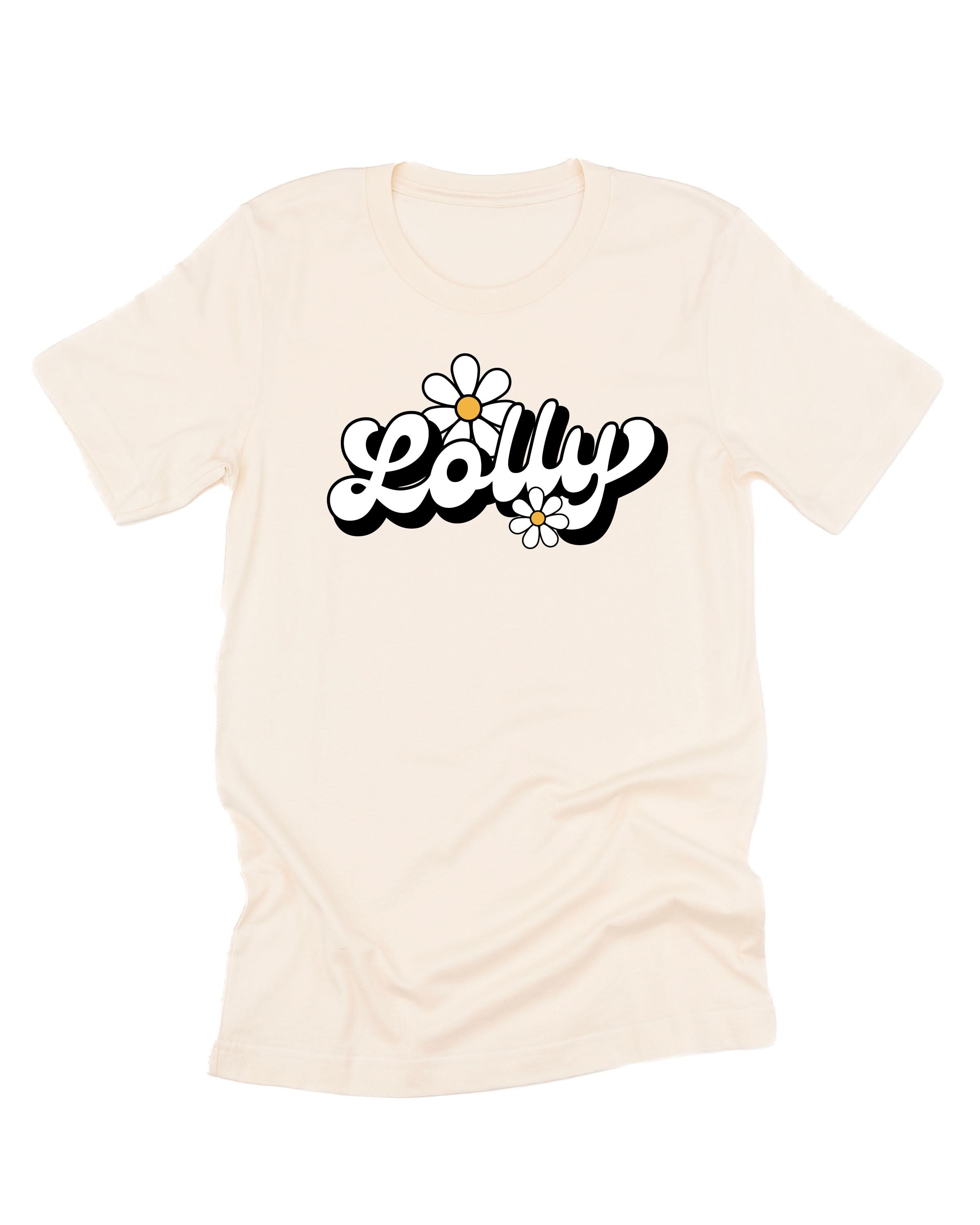 Daisy Name (f&b) - "________" - (Choose Your Name) - Unisex Tee Little Mama Shirt Shop