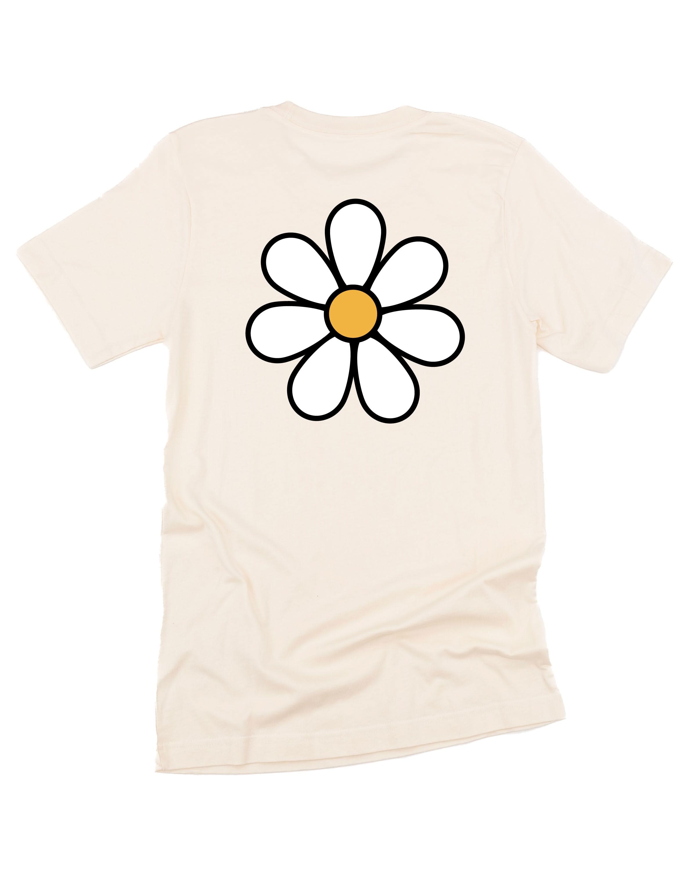 Daisy Name (f&b) - "________" - (Choose Your Name) - Unisex Tee Little Mama Shirt Shop