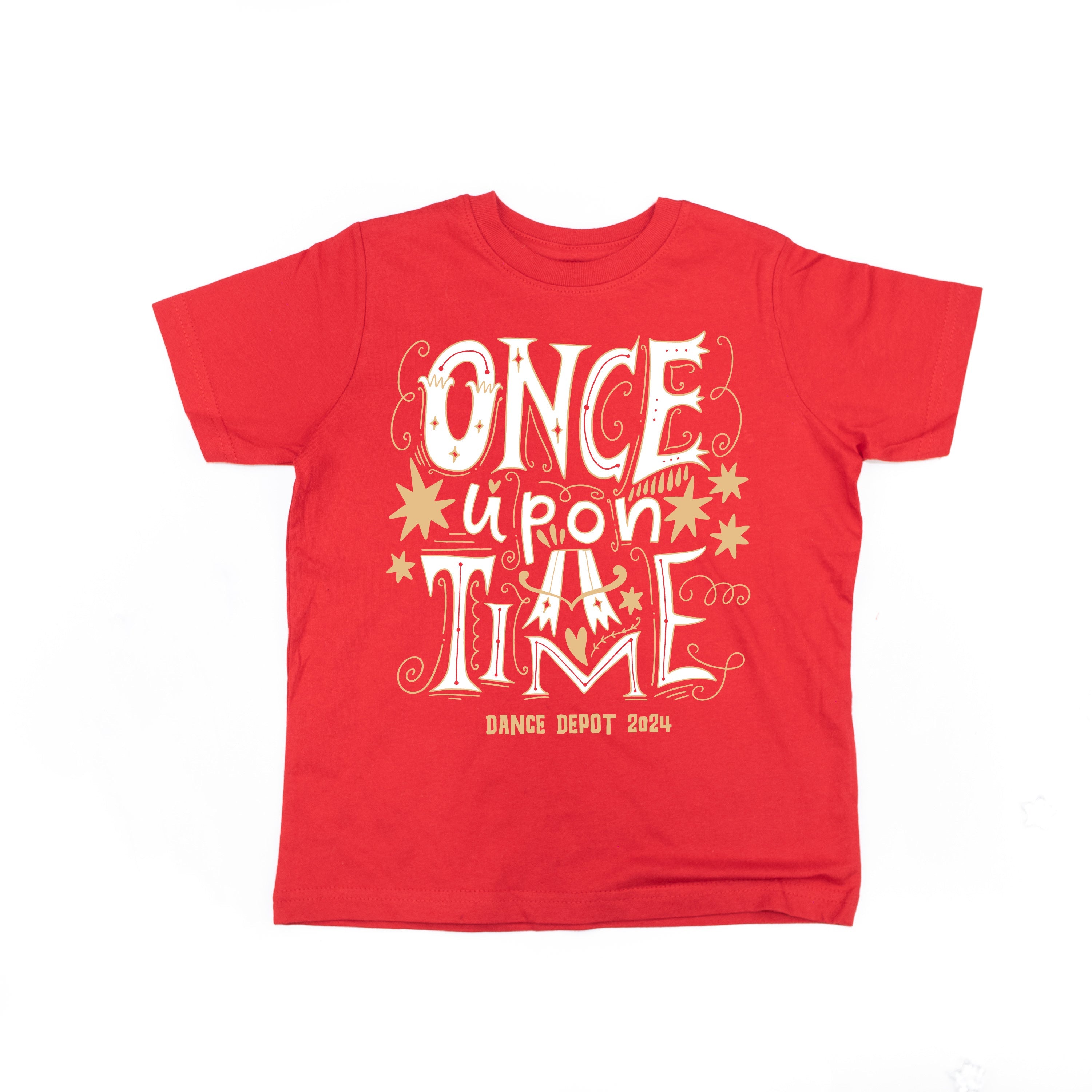 ONCE UPON A TIME - Dance Depot 2024 - Short Sleeve Child Shirt Little Mama Shirt Shop