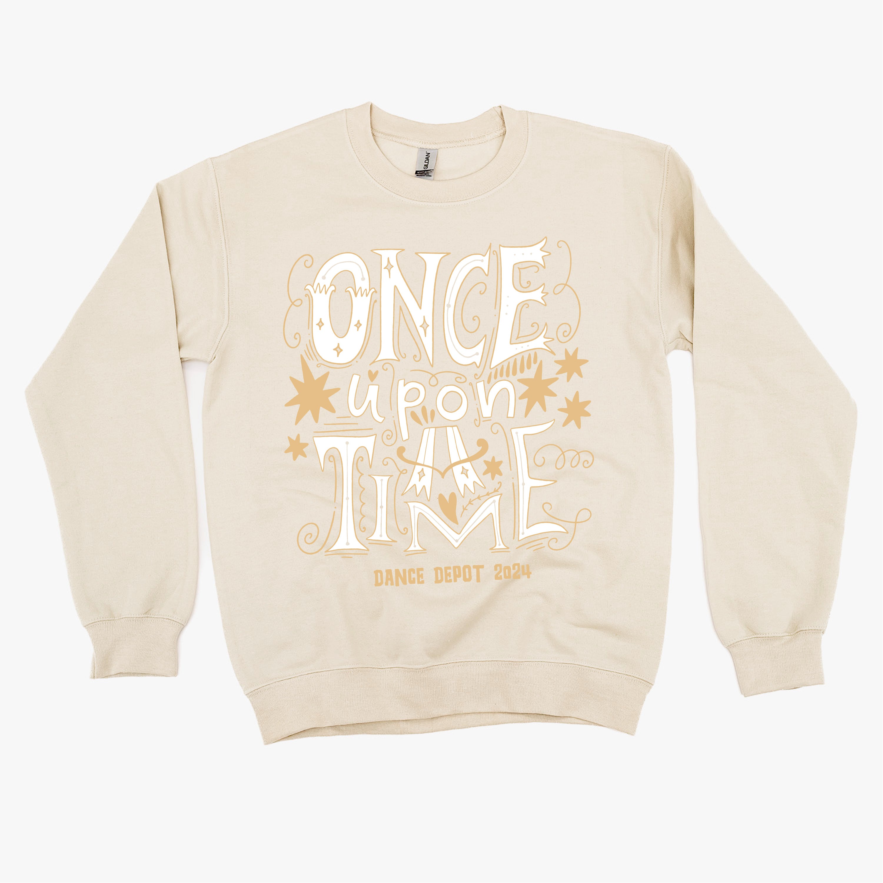 ONCE UPON A TIME - Dance Depot 2024 - BASIC FLEECE CREWNECK