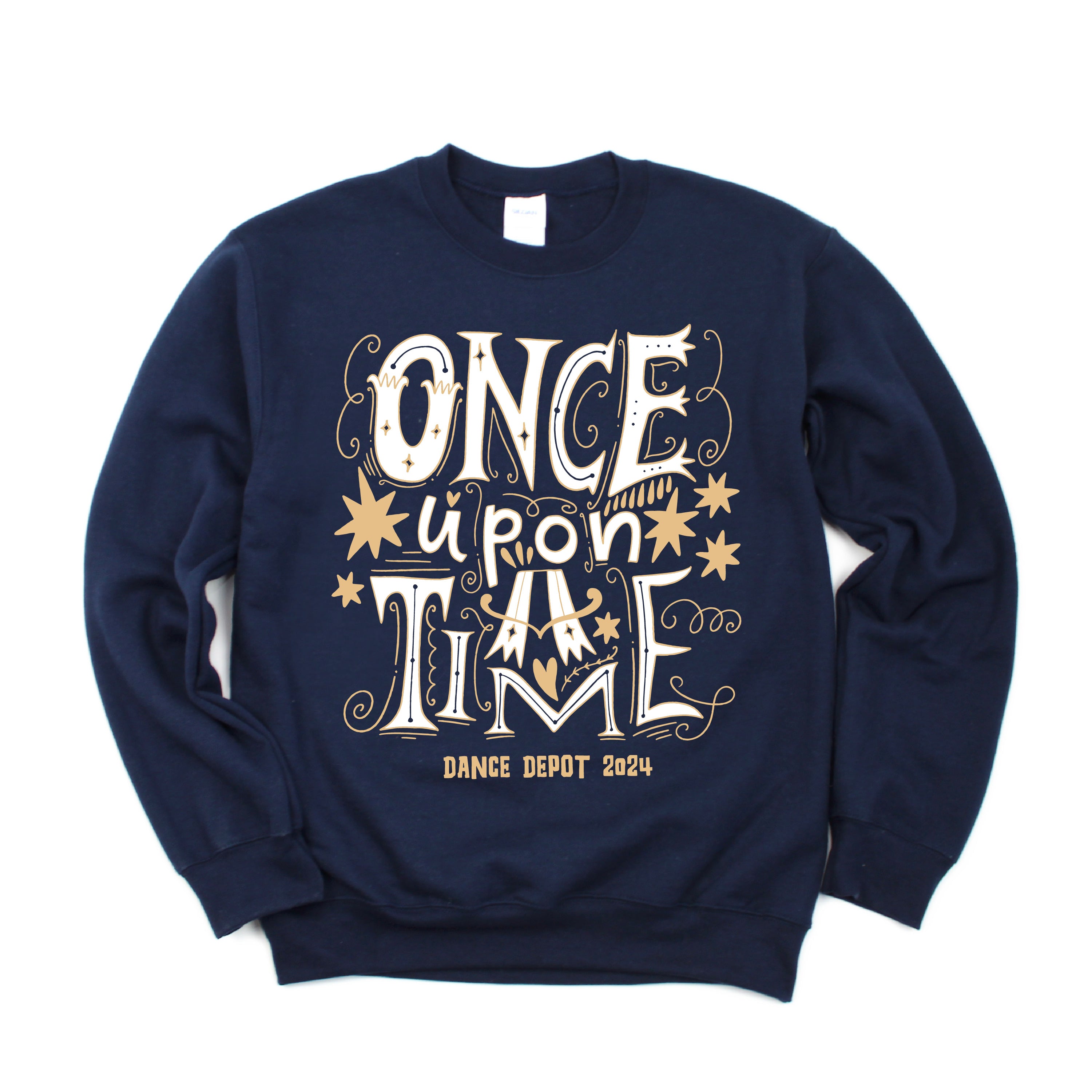 ONCE UPON A TIME - Dance Depot 2024 - BASIC FLEECE CREWNECK