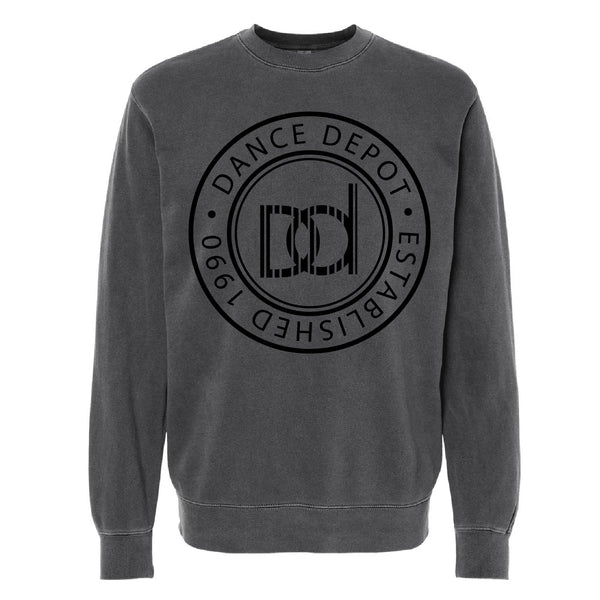 Classic DANCE DEPOT Logo (CIRCLE) - Pigment Crewneck Sweatshirt