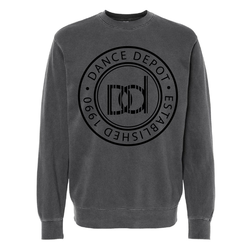 Classic DANCE DEPOT Logo (CIRCLE) - Pigment Crewneck Sweatshirt