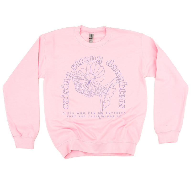 Raising Strong Daughters (Plural) - BASIC FLEECE CREWNECK