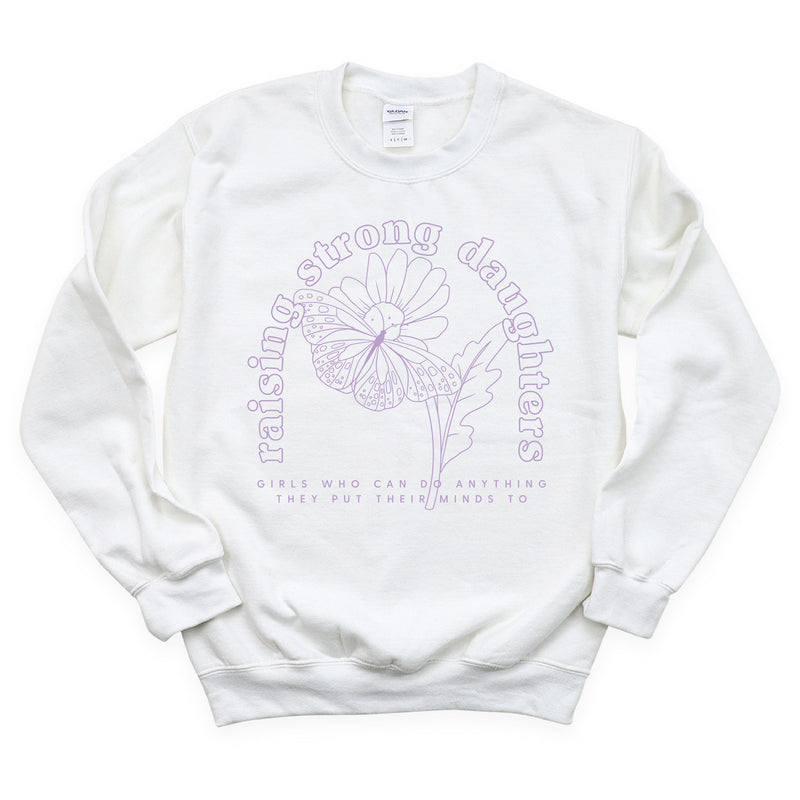 Raising Strong Daughters (Plural) - BASIC FLEECE CREWNECK