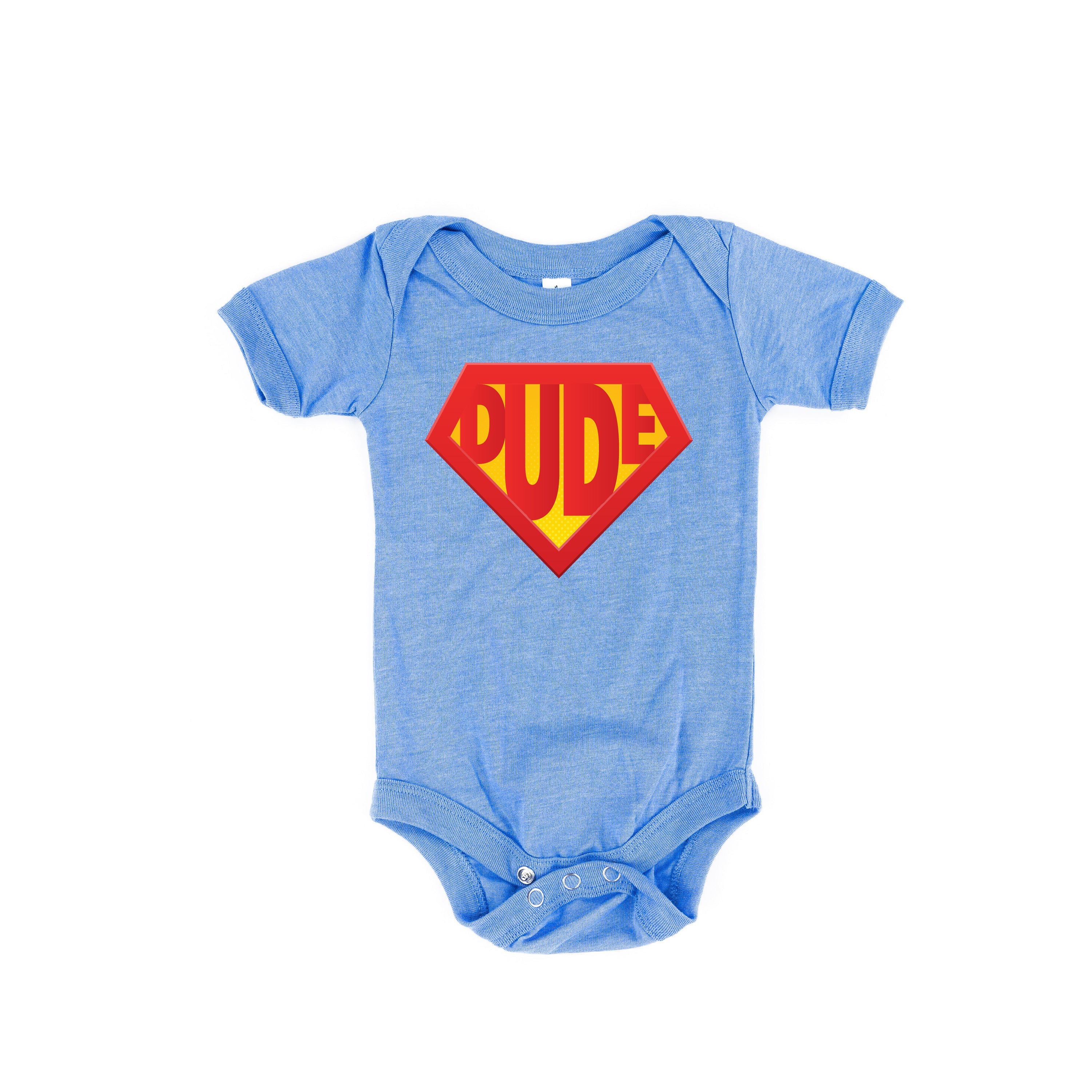 Super Dude - Lakeside Blue Child Tee Little Mama Shirt Shop