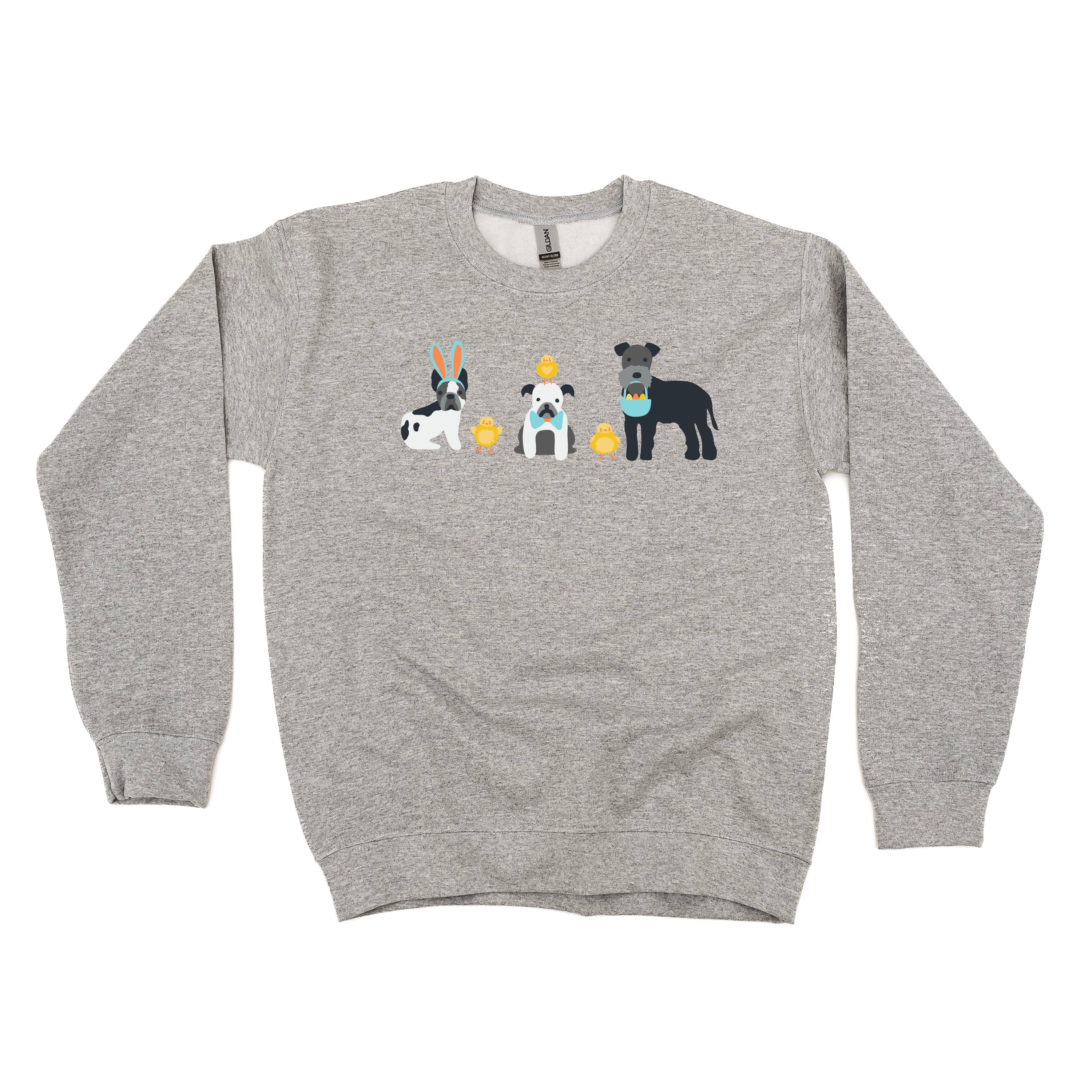 Easter Pups - BASIC Fleece Little Mama Shirt Shop LLC