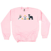 Easter Pups - BASIC Fleece Little Mama Shirt Shop LLC