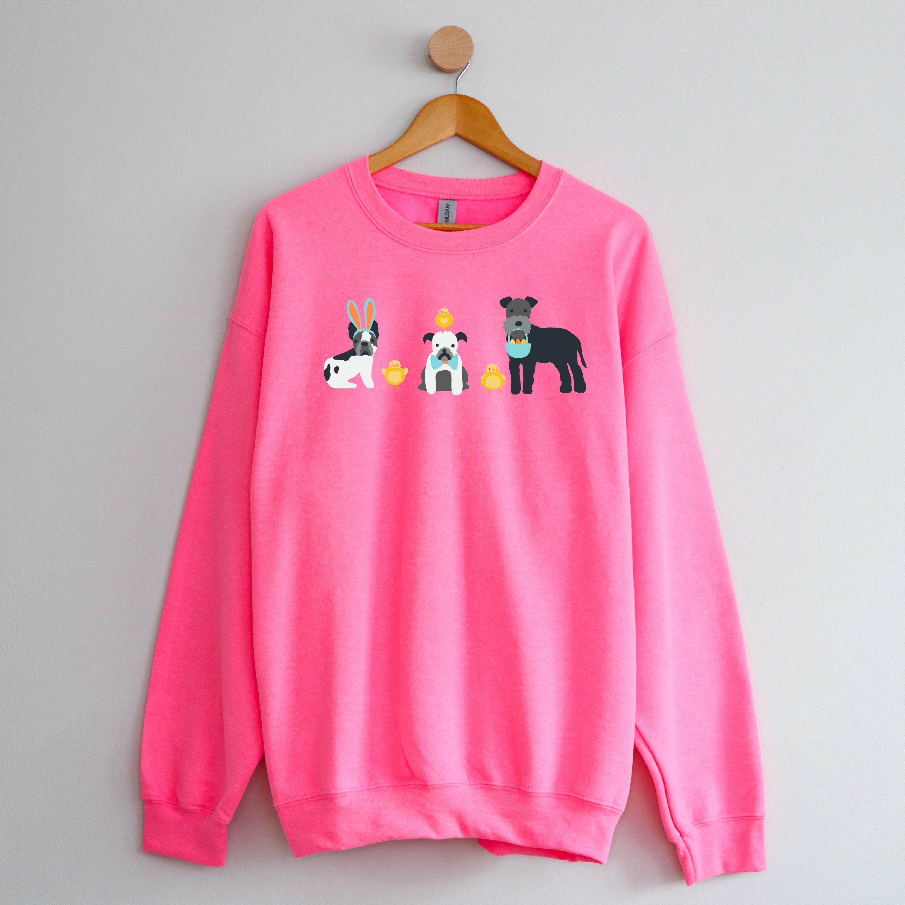Easter Pups - BASIC Fleece Little Mama Shirt Shop LLC